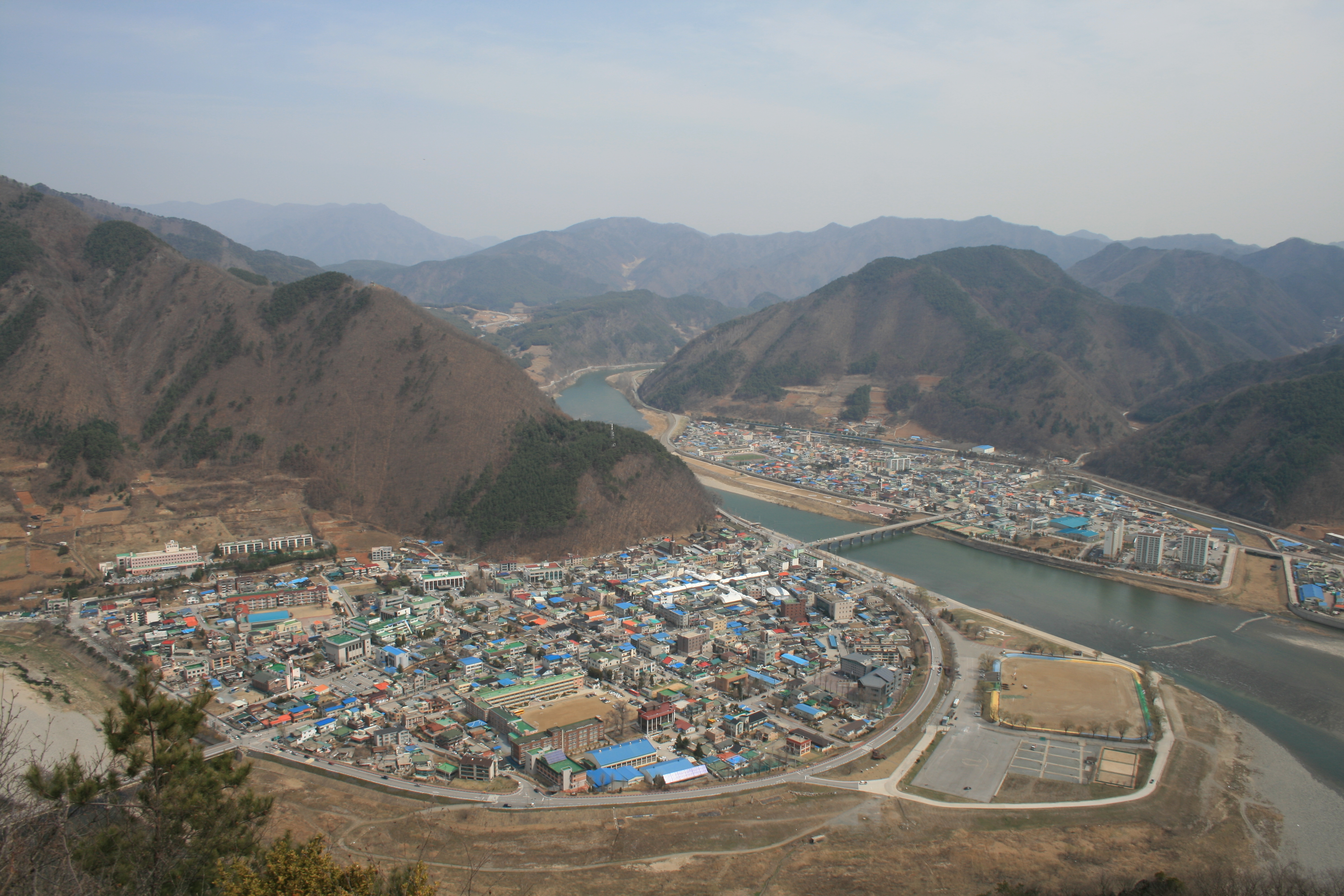 정선시내전경[출사:2011.04.09] 대표 이미지