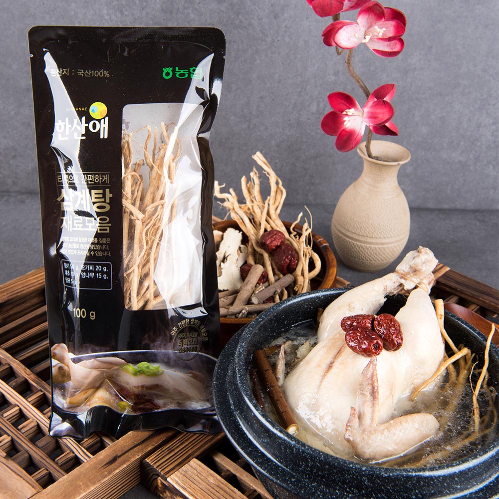 삼계탕재료모음