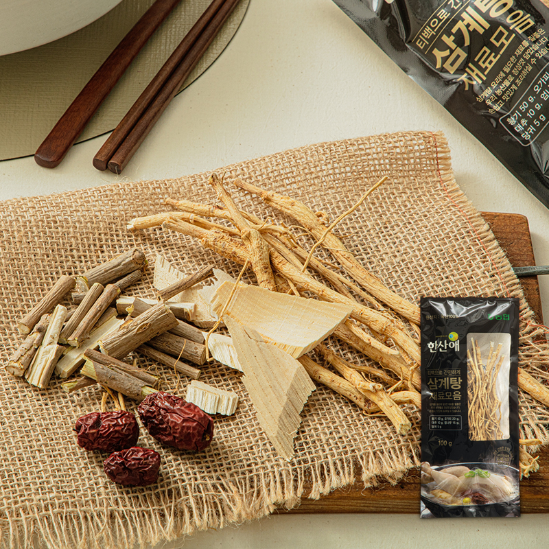 삼계탕재료모음